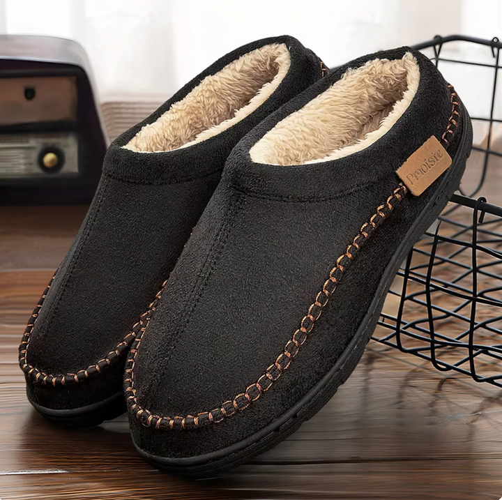 Oliver | Men’s Cozy Indoor Slippers With Memory Foam Cushioning And Warm Lining