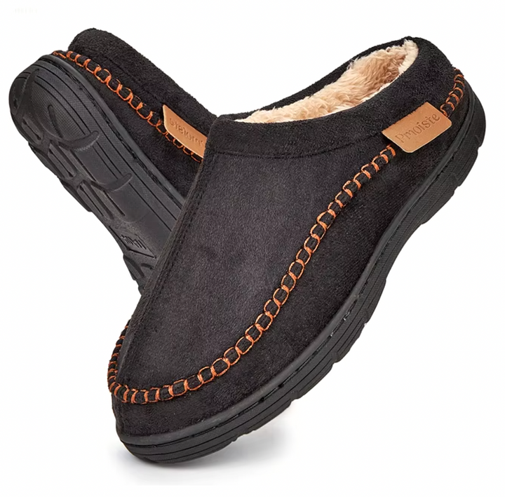 Oliver | Men’s Cozy Indoor Slippers With Memory Foam Cushioning And Warm Lining