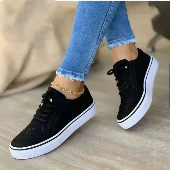 Avery | Everyday Lace-Up Comfort Sneakers for Women
