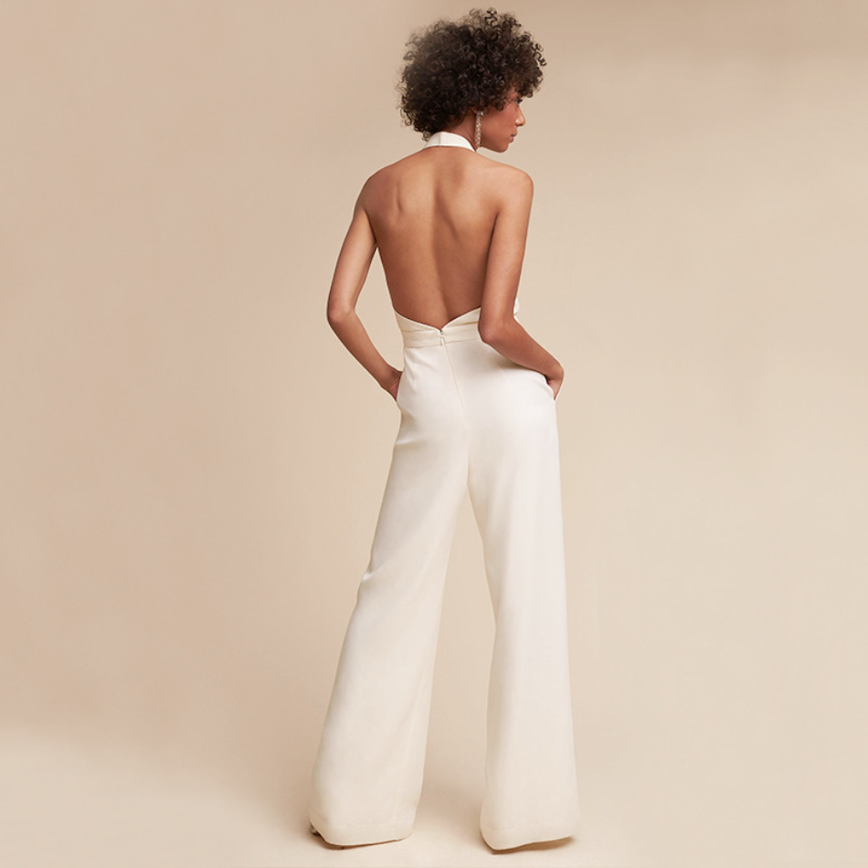 Roxie | Women’s Wide-Leg Jumpsuit with Short Sleeves