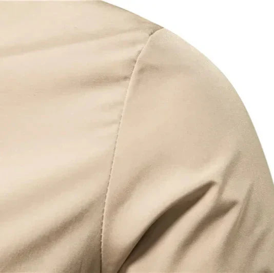 OLIVER | Men’s Classic Zip-Front Bomber Jacket With Ribbed Trim And Utility Pockets
