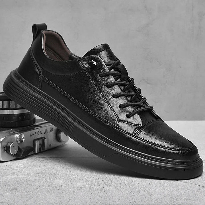 Noah | Men’s Low-Profile Lace-Up Sneakers With Tonal Stitch Detailing