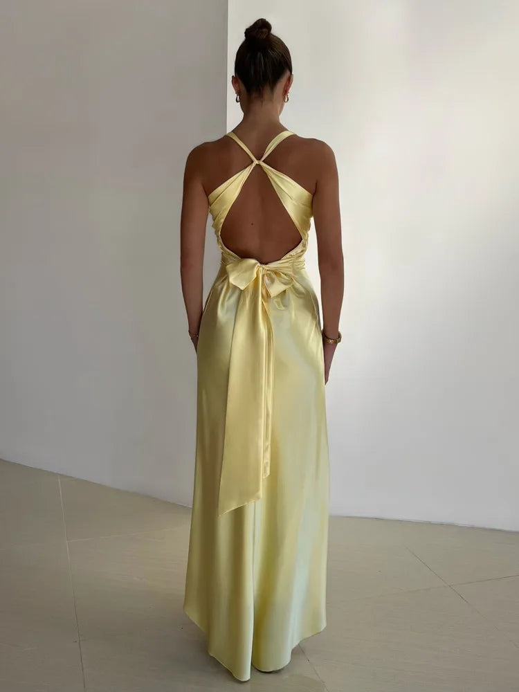 Lydia | Women’s Sleeveless Long A-Line Evening Dress