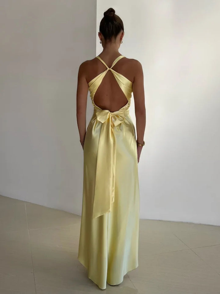 Lydia | Women’s Sleeveless Long A-Line Evening Dress