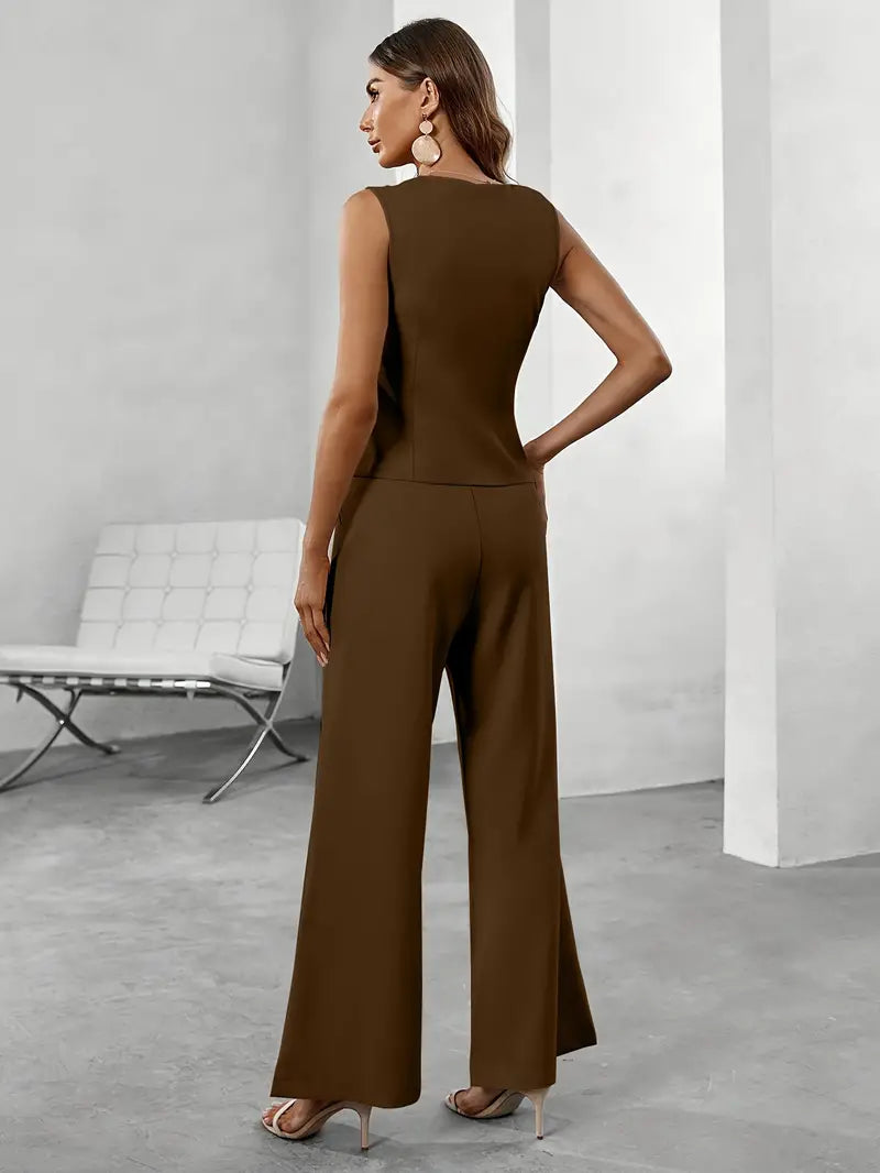 Elise | Refined Tailored Two-Piece Ensemble For Women