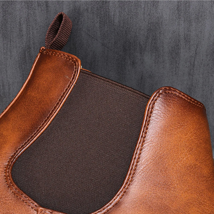 Oliver | Men’s Weather-Resistant Chelsea Boots With Elastic Side Panels