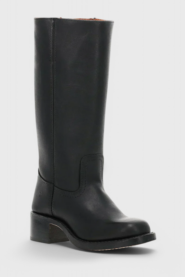 Ava | Women’s Heeled Leather Knee-High Boots