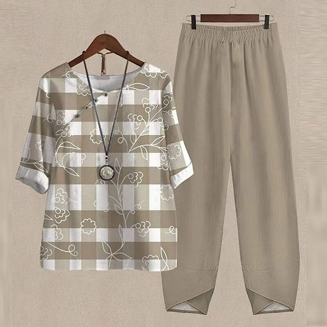 Alyssa | Women’s Relaxed-Fit Summer Two-Piece Set