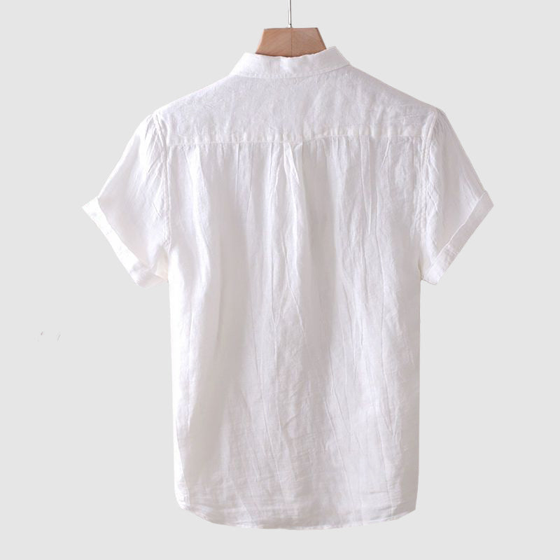 Lucien | Men’s Wrinkle Texture Short Sleeve Shirt