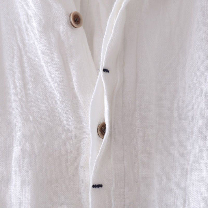 Lucien | Men’s Wrinkle Texture Short Sleeve Shirt