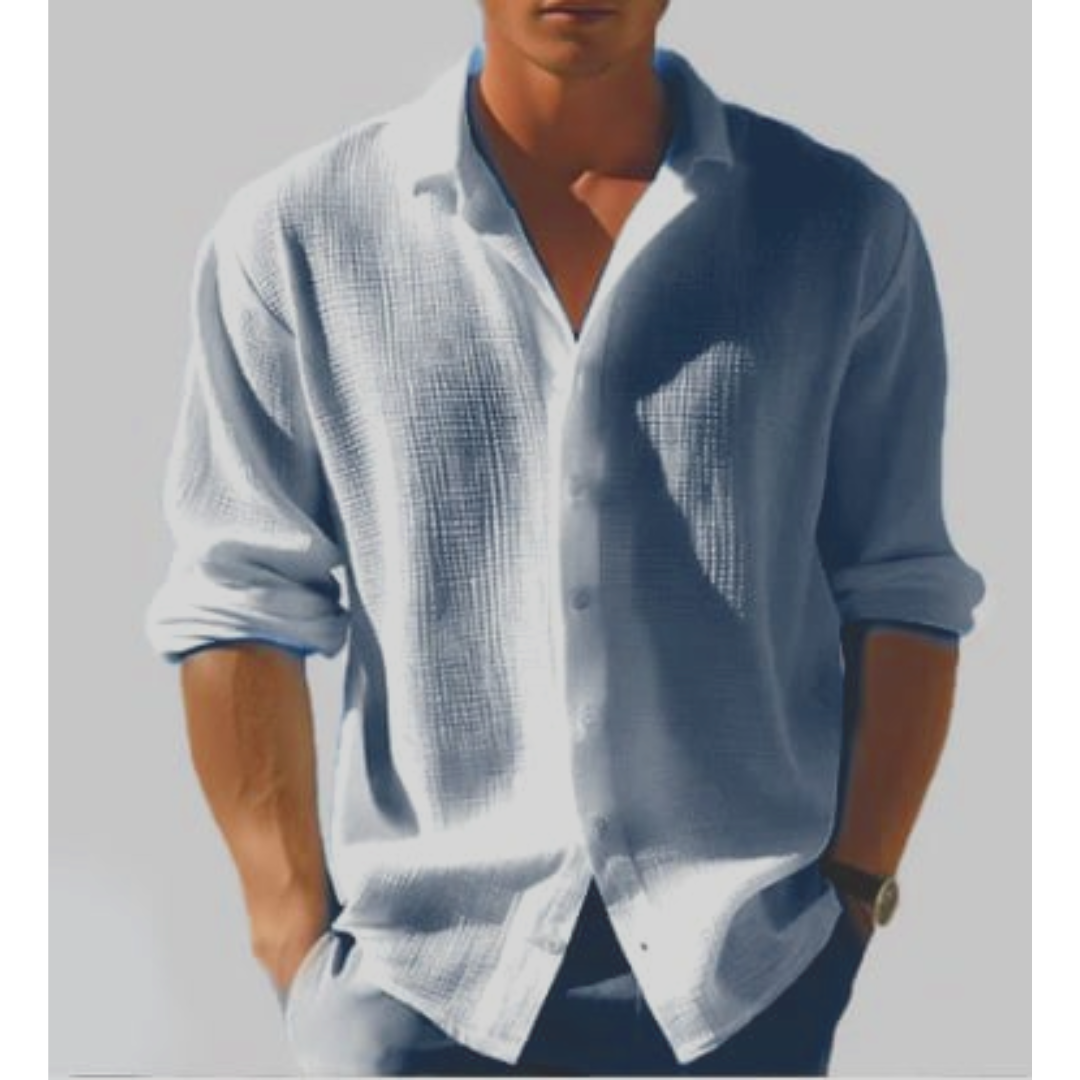 Leo | Men’s Casual Summer Button-Down Shirt