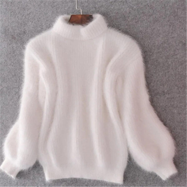 Nora | Cozy High-Neck Winter Knit Pullover for Women