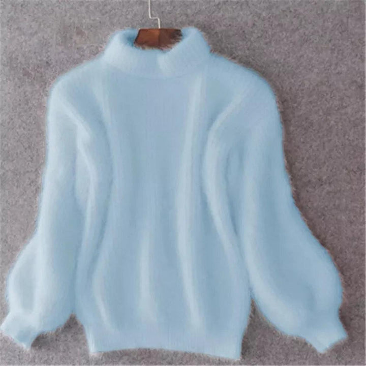 Nora | Cozy High-Neck Winter Knit Pullover for Women