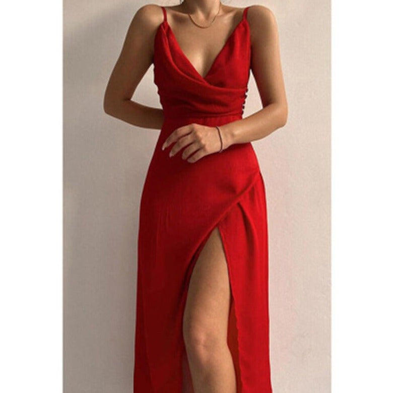 Marcella | Women’s Satin Evening Dress