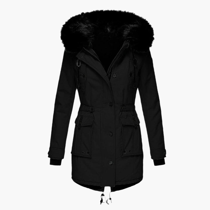 Isla | Insulated Cold-Weather Parka with Protective Hood for Women