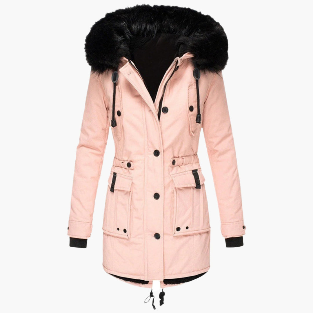 Isla | Insulated Cold-Weather Parka with Protective Hood for Women