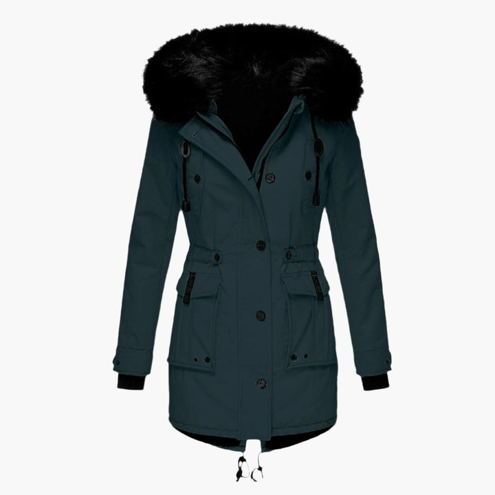 Isla | Insulated Cold-Weather Parka with Protective Hood for Women