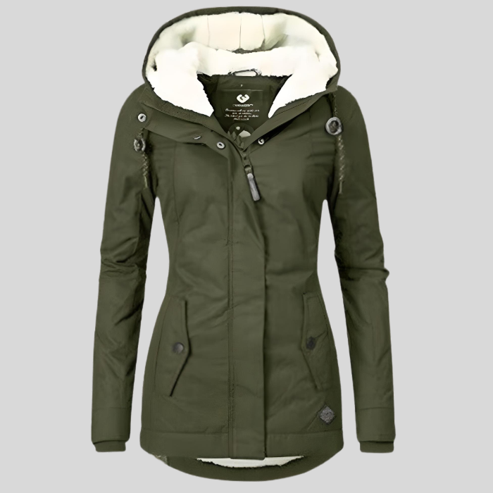 Sophia | Insulated Hooded Winter Jacket For Women