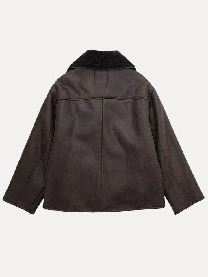 Elena | Timeless Tailored Wool Overcoat With Structured Silhouette For Women