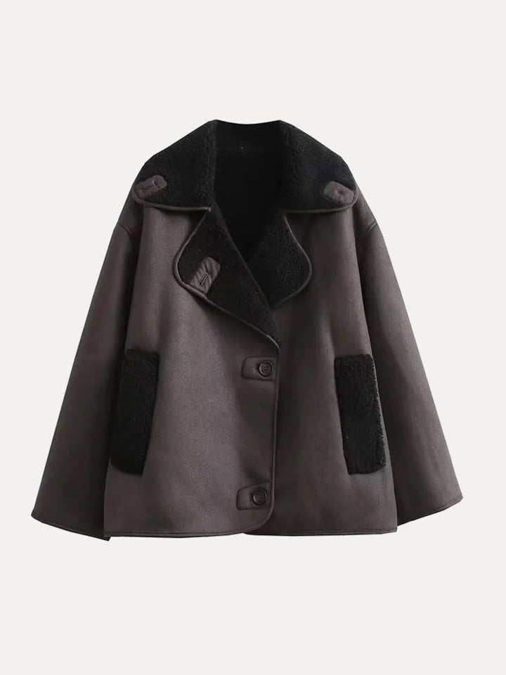 Elena | Timeless Tailored Wool Overcoat With Structured Silhouette For Women
