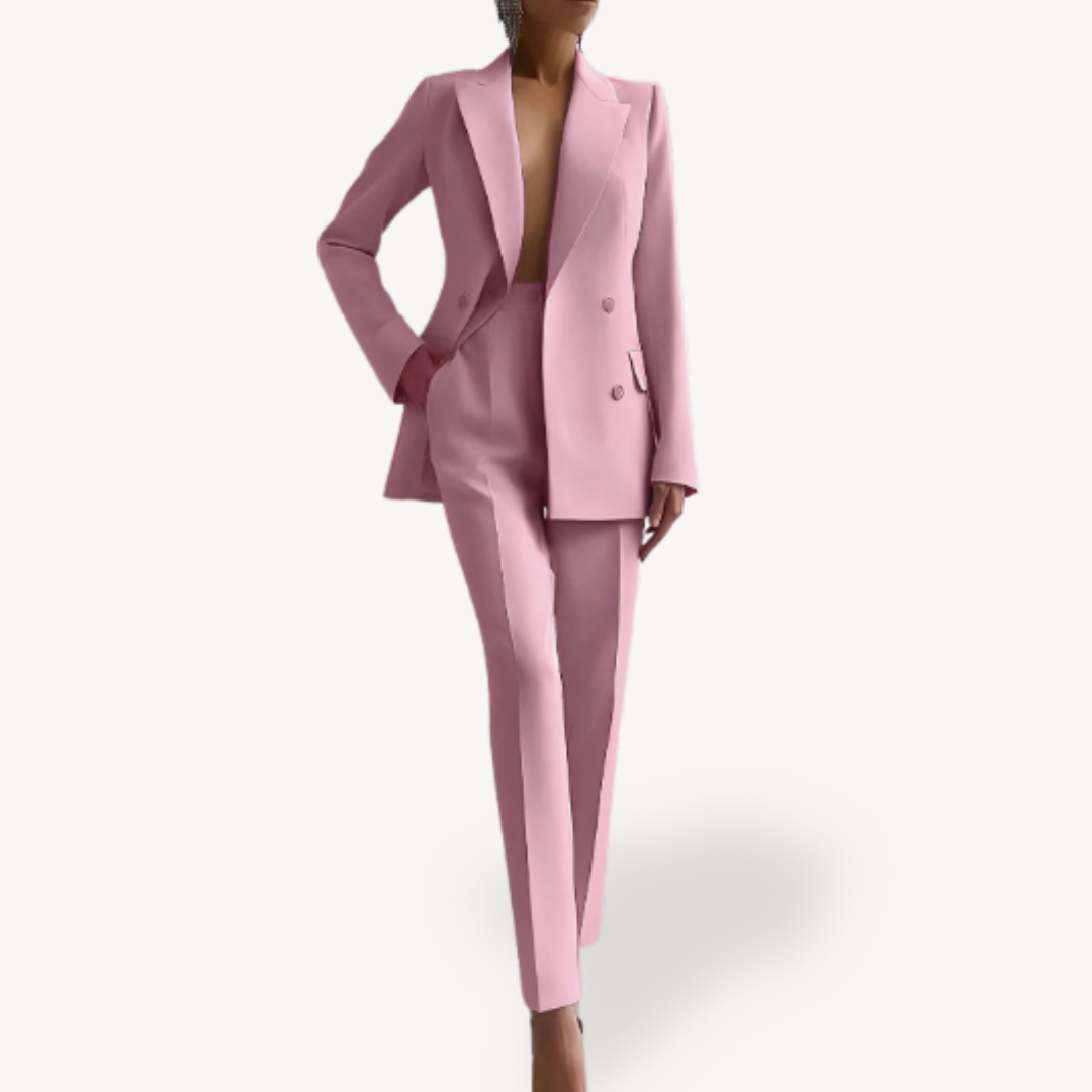 Aria | Refined Women’s Executive Suit Ensemble with Extended Blazer