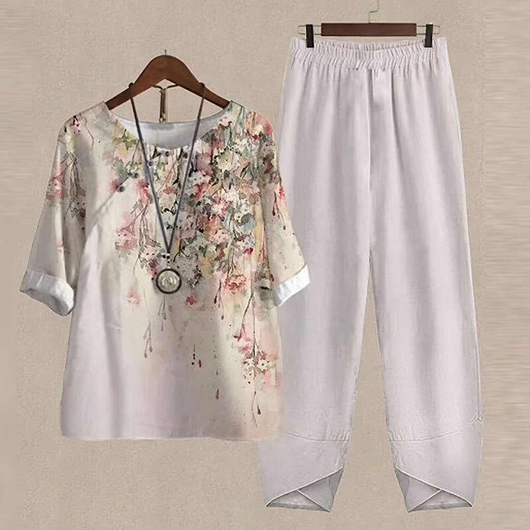 Alyssa | Women’s Relaxed-Fit Summer Two-Piece Set