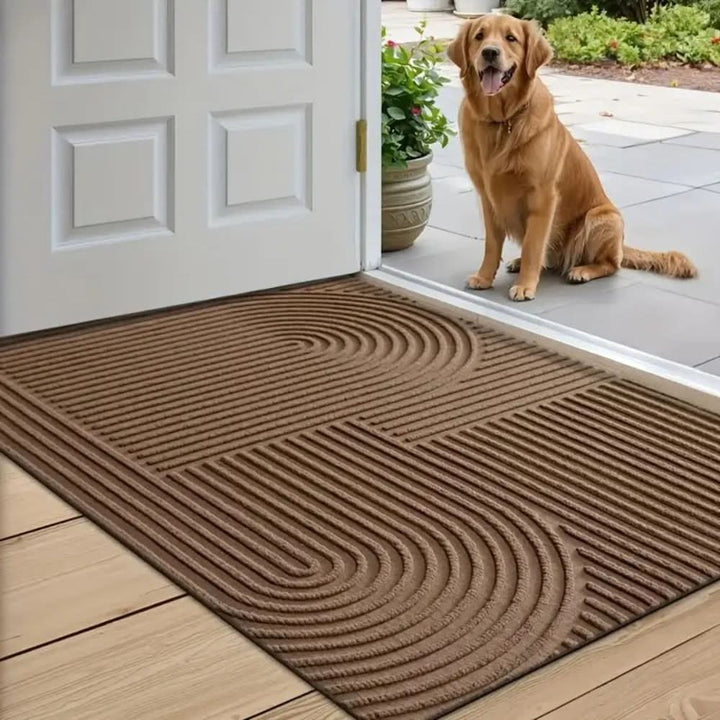 Absorbent microfiber mat with a flowing line pattern - product photo 8