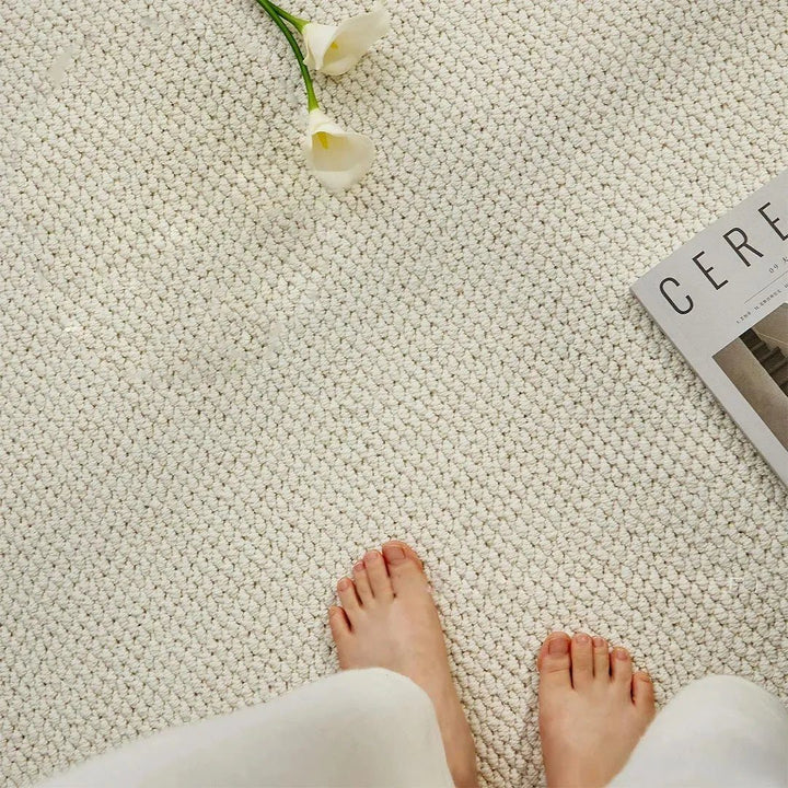 Absorbent geometric-pattern doormat in a modern entryway - product photo 5