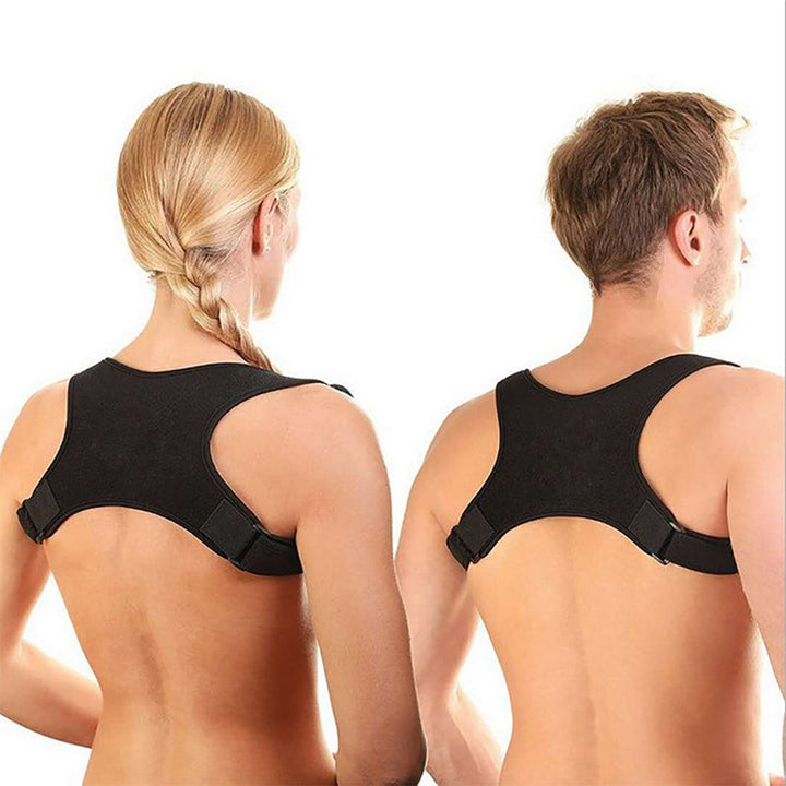 Adjustable back and shoulder support brace - product photo 3