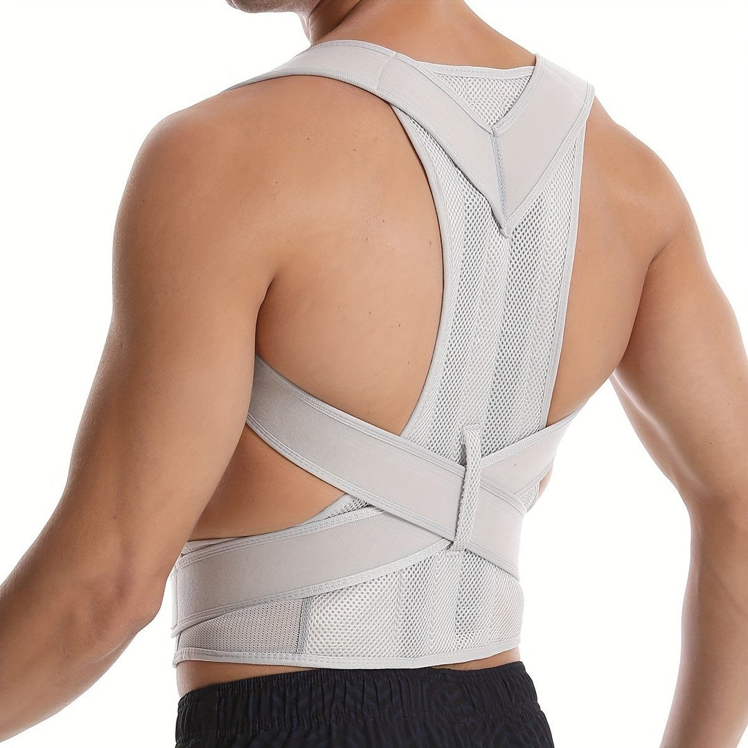 Adjustable neoprene back and lumbar support brace - product photo 3