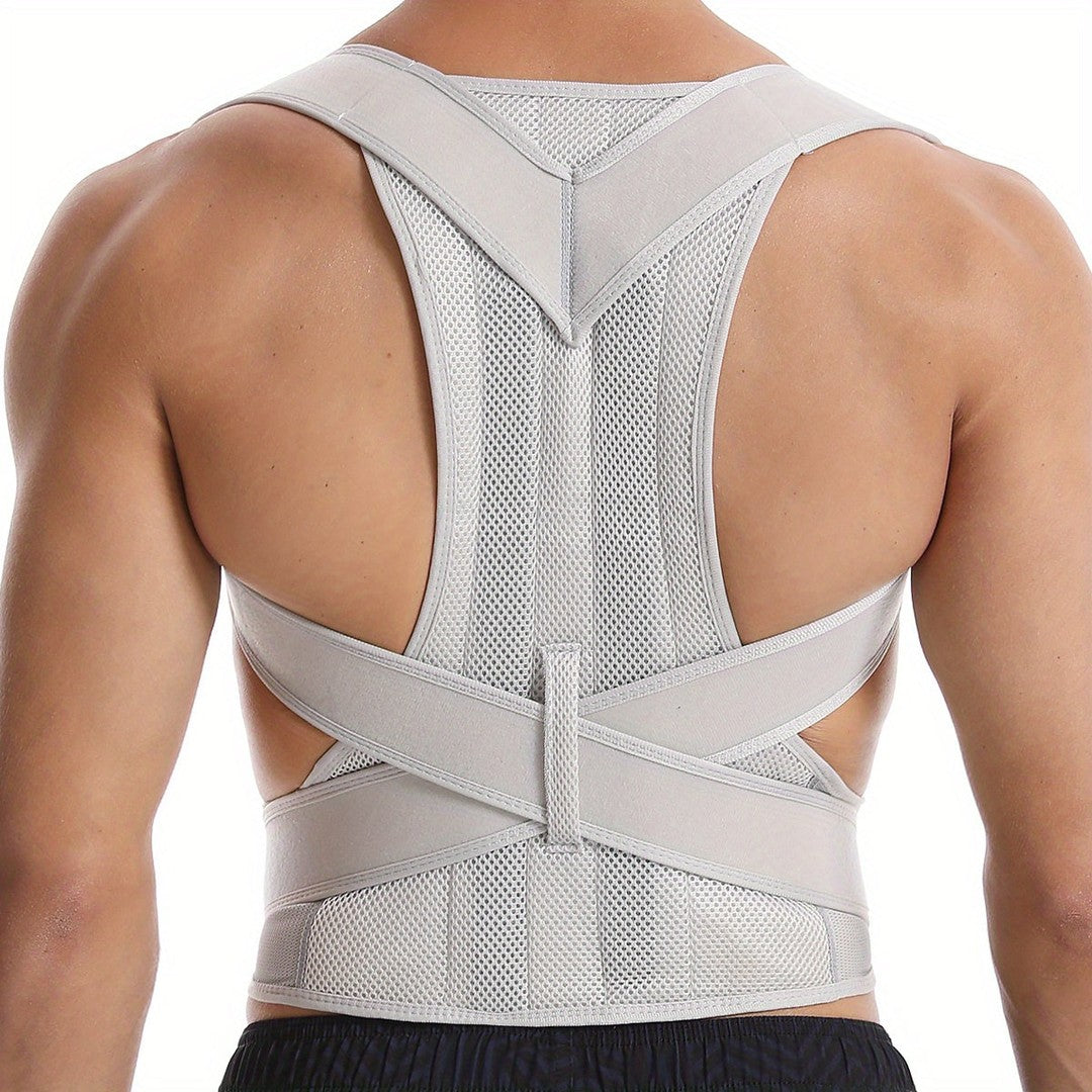 Adjustable neoprene back and lumbar support brace - product photo 4