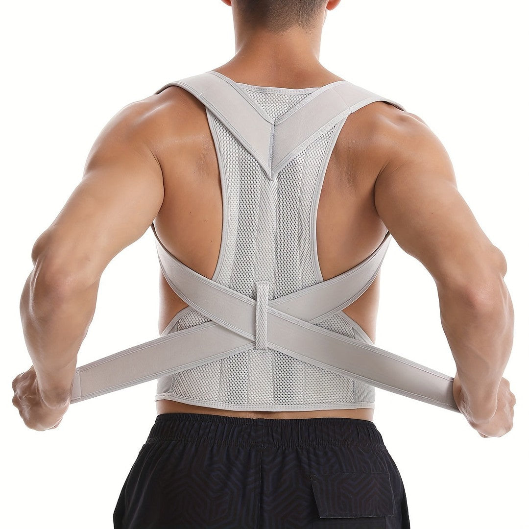 Adjustable neoprene back and lumbar support brace - product photo 5
