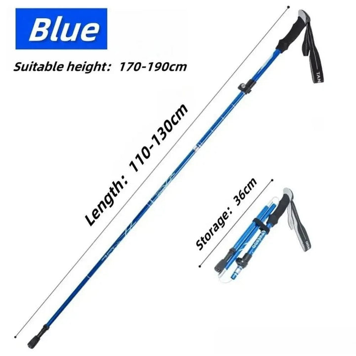 Pair of adjustable telescopic trekking poles - product photo 20