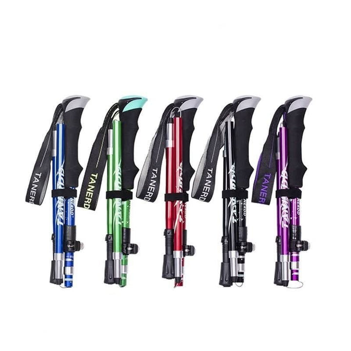 Pair of adjustable telescopic trekking poles - product photo 4
