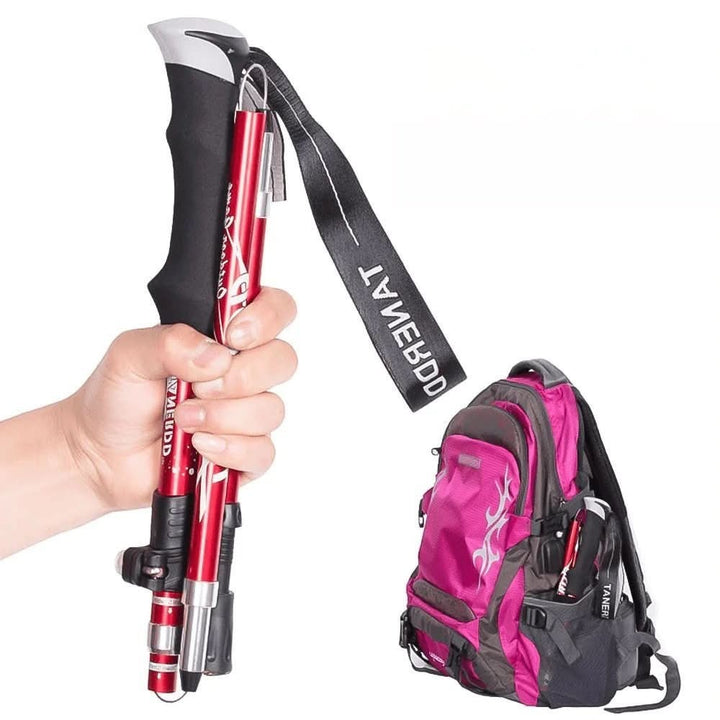 Pair of adjustable telescopic trekking poles - product photo 9
