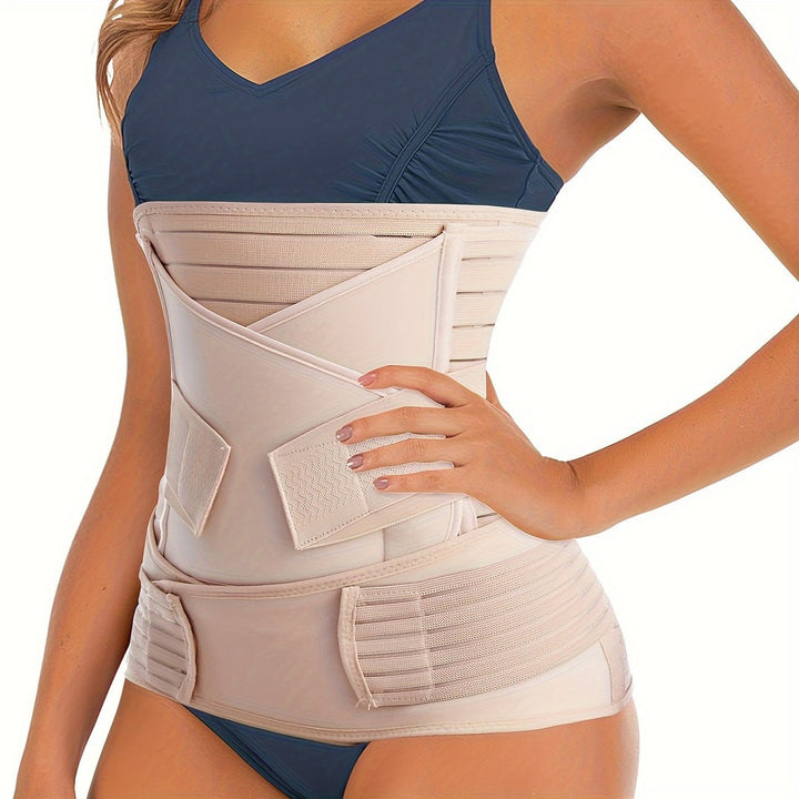 Adjustable three-panel postpartum support band - product photo 1