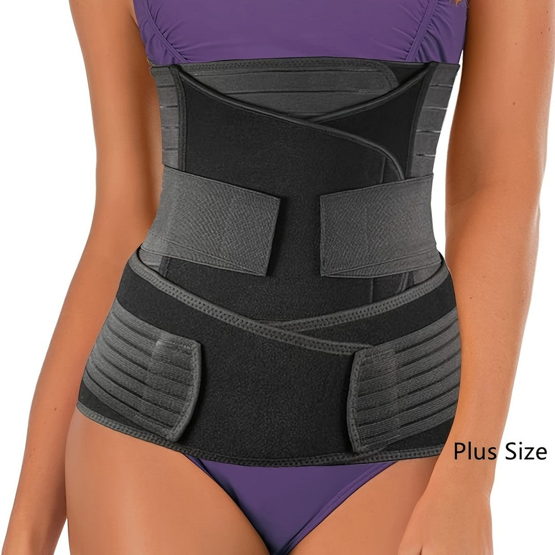 Adjustable three-panel postpartum support band - product photo 4