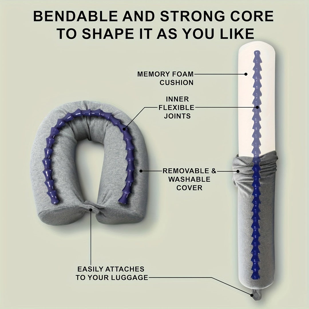 Adjustable travel neck pillow - product photo 6