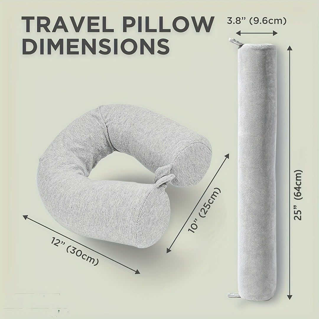 Adjustable travel neck pillow - product photo 7