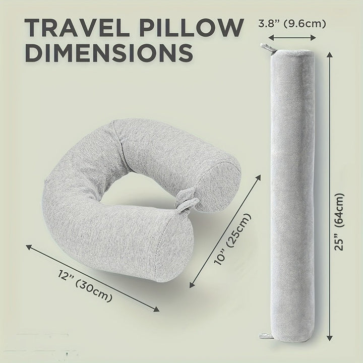 Adjustable travel neck pillow - product photo 7