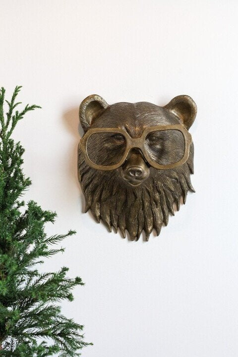 Stylised animal head wall decoration - product photo 16