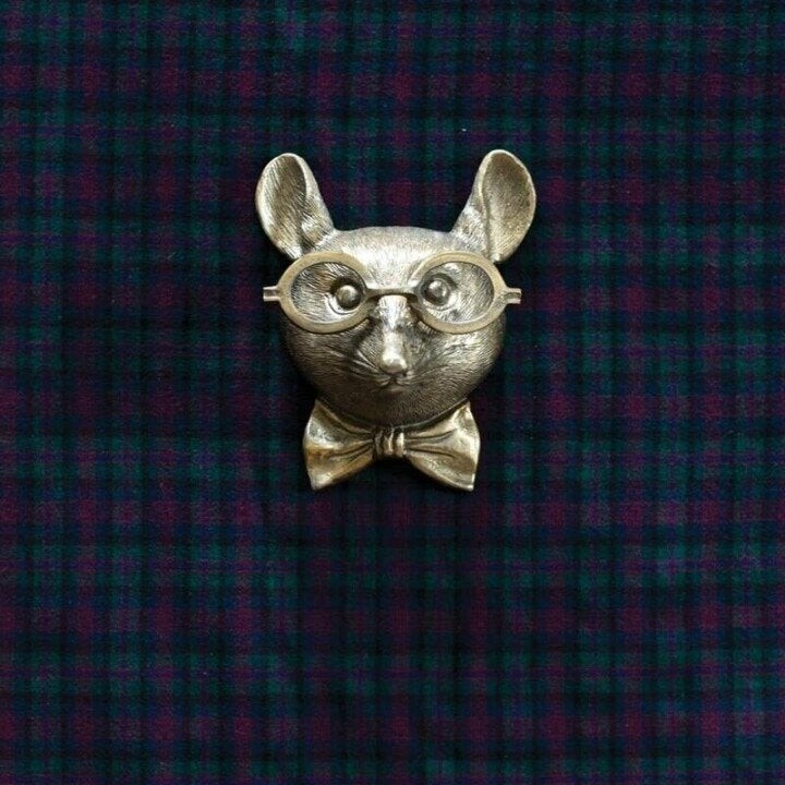 Stylised animal head wall decoration - product photo 9