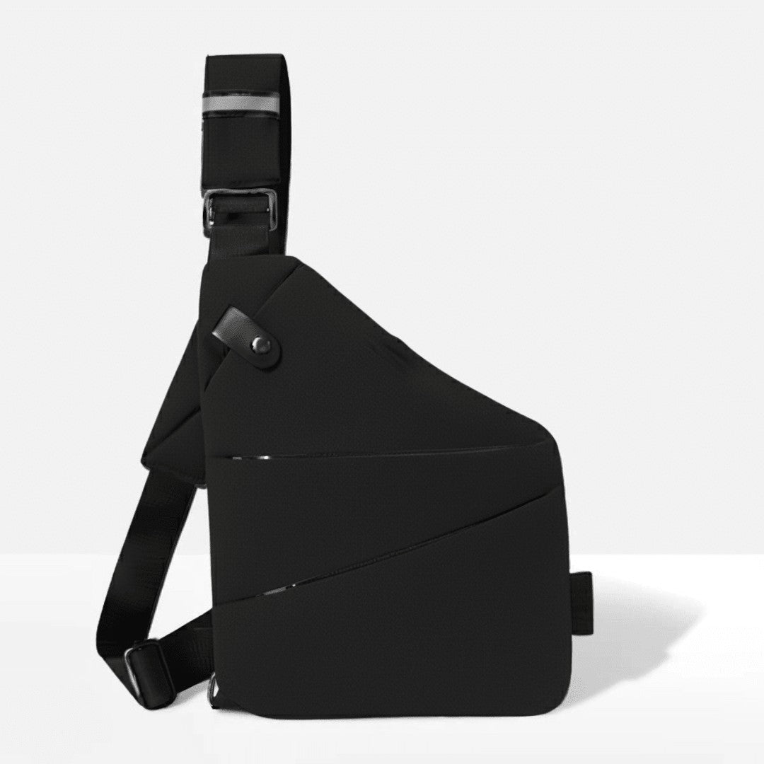 Anti-theft shoulder bag with a cut-resistant strap and Rfid pocket - product photo 15