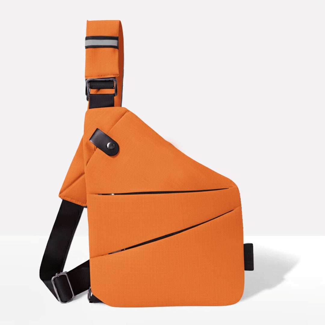Anti-theft shoulder bag with a cut-resistant strap and Rfid pocket - product photo 16