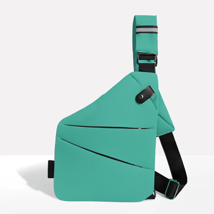 Anti-theft shoulder bag with a cut-resistant strap and Rfid pocket - product photo 20