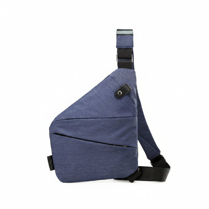 Anti-theft shoulder bag with a cut-resistant strap and Rfid pocket - product photo 31