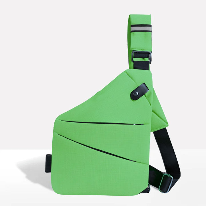 Anti-theft shoulder bag with a cut-resistant strap and Rfid pocket - product photo 9