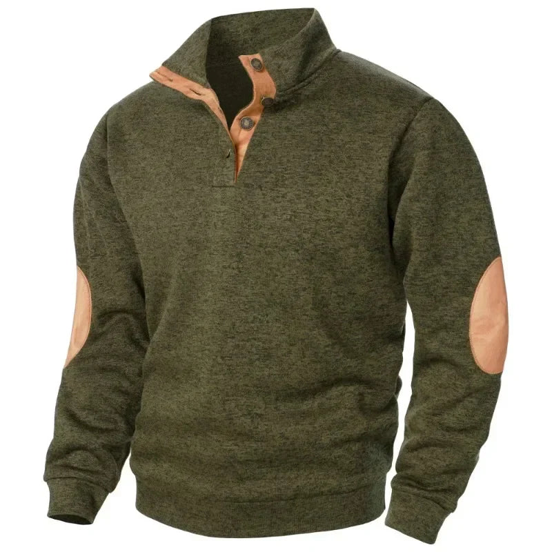 Ethan | Versatile V-Neck Sweatshirt for Outdoor and Casual Wear