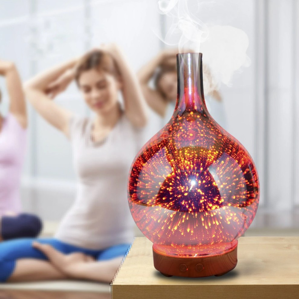 Aroma diffuser lit with colored LEDs - product photo 2
