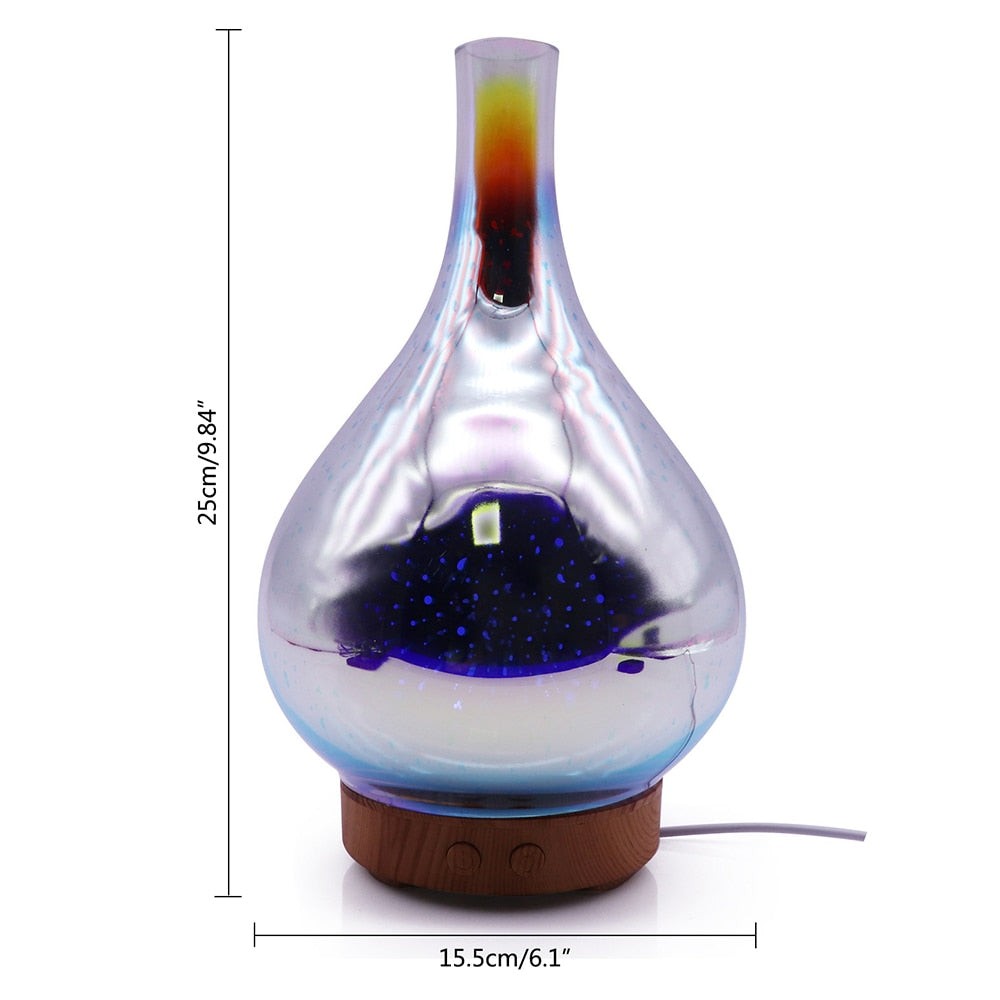 Aroma diffuser lit with colored LEDs - product photo 9